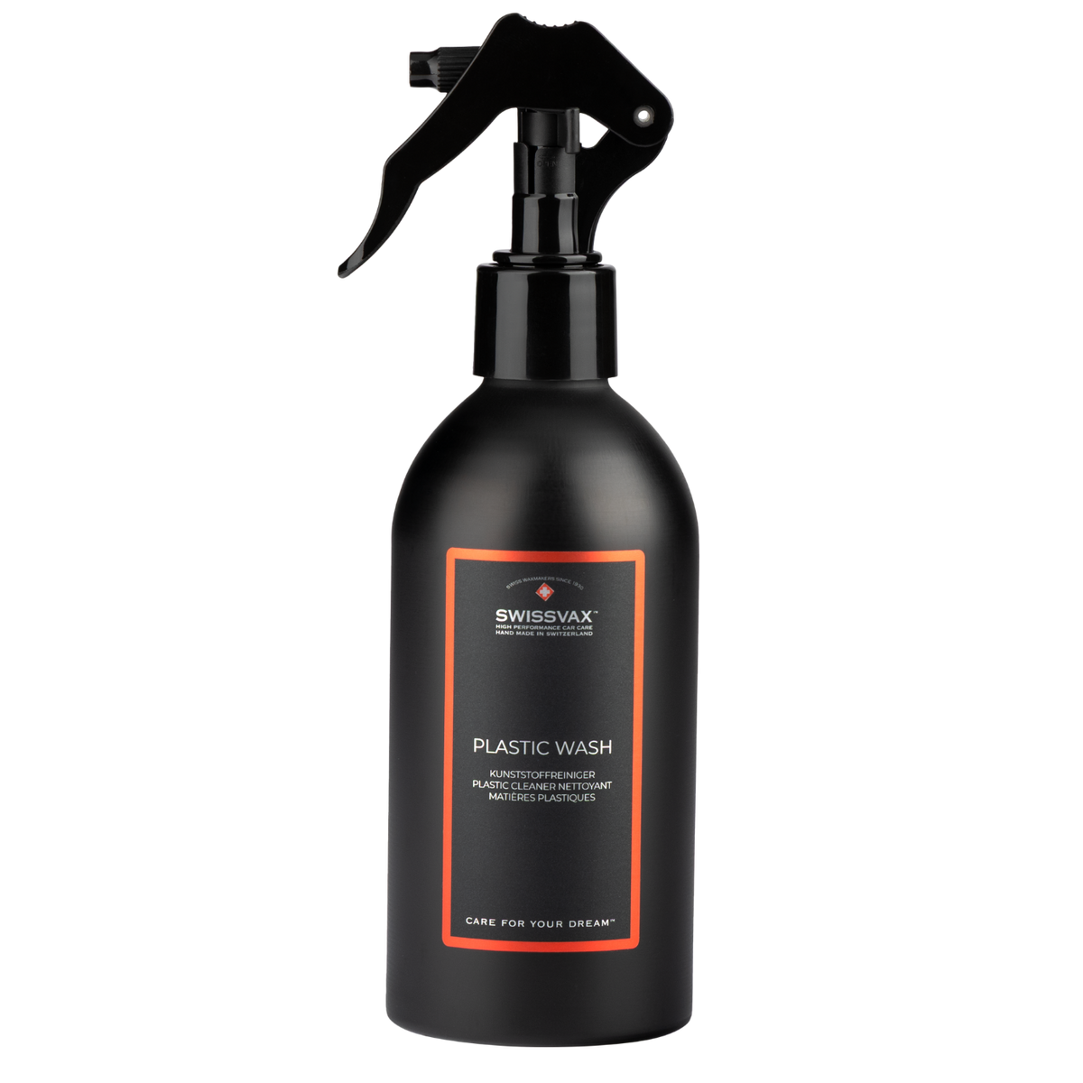 SWISSVAX PLASTIC WASH – Effective Cleaner for Plastic Surfaces