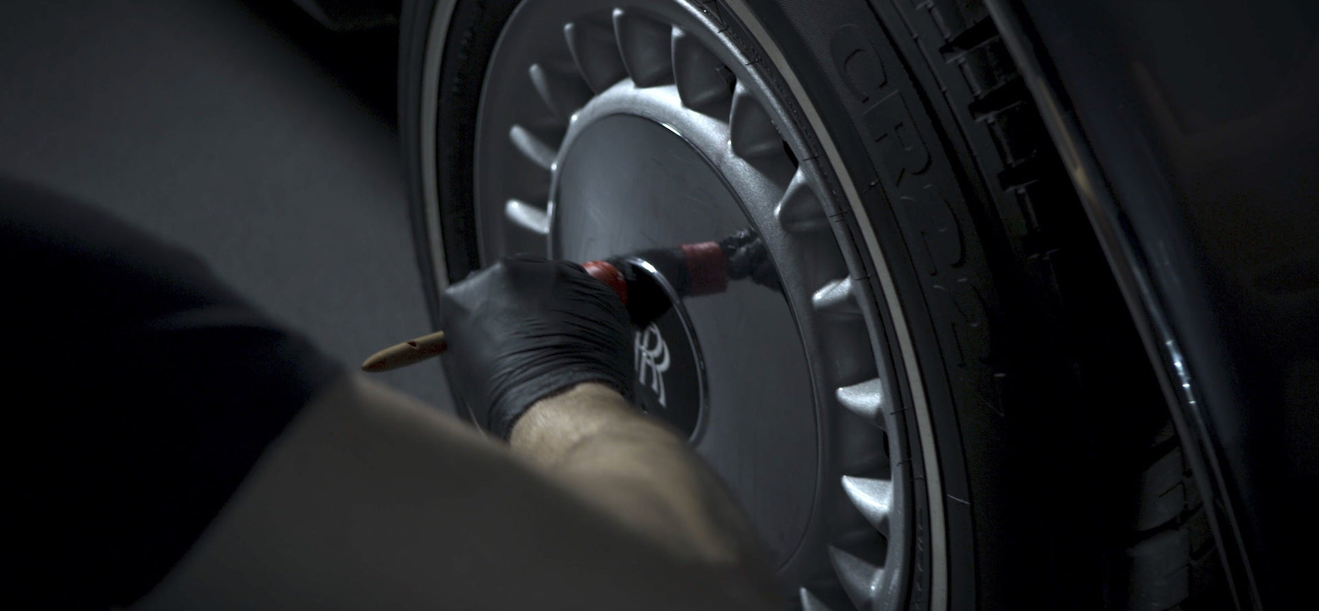 How do I clean and care for whitewall tires?